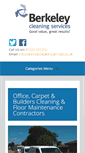 Mobile Screenshot of berkeleycleaning.co.uk