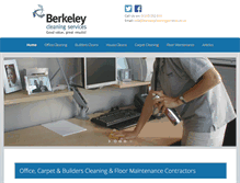 Tablet Screenshot of berkeleycleaning.co.uk