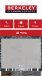 Mobile Screenshot of berkeleycleaning.com.au